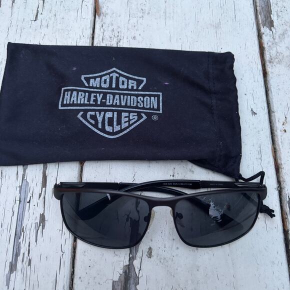 Harley-Davidson Sunglasses With Logo Soft Case – Biker Style - Picture 1 of 5